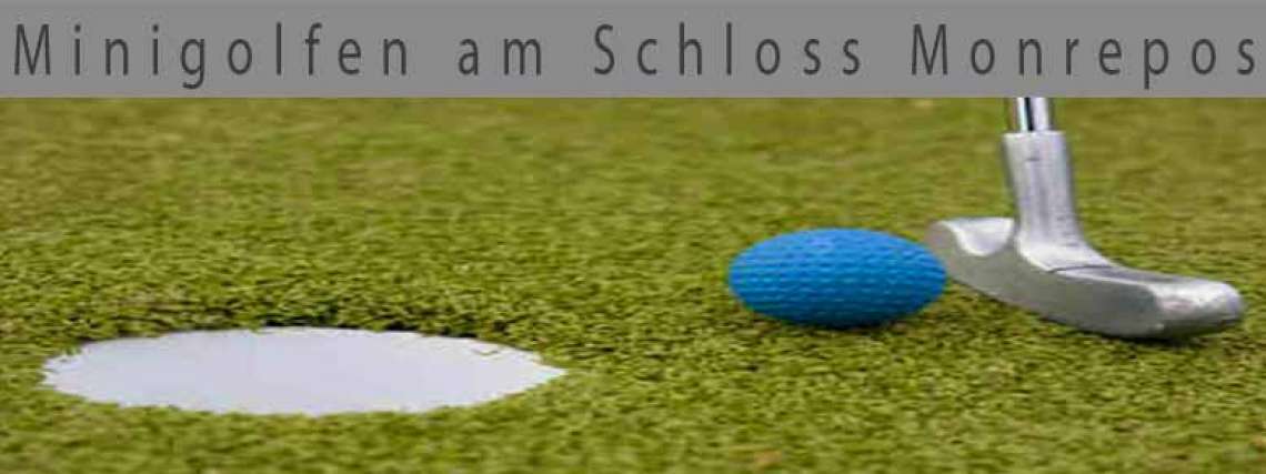 Minigolfen am Monrepos am 08.06.2014