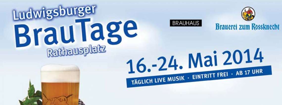 15. Ludwigsburger BrauTage am 24.05.2014