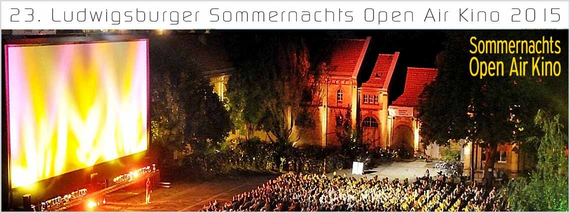 23. Ludwigsburger Sommernachts Open Air Kino 2015