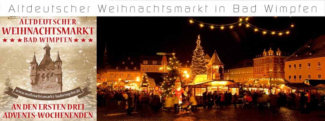 Altdeutscher Weihnachtsmarkt Bad Wimpfen