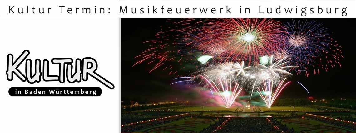 Musikfeuerwerk in Ludwigsburg 7. Juli 2018