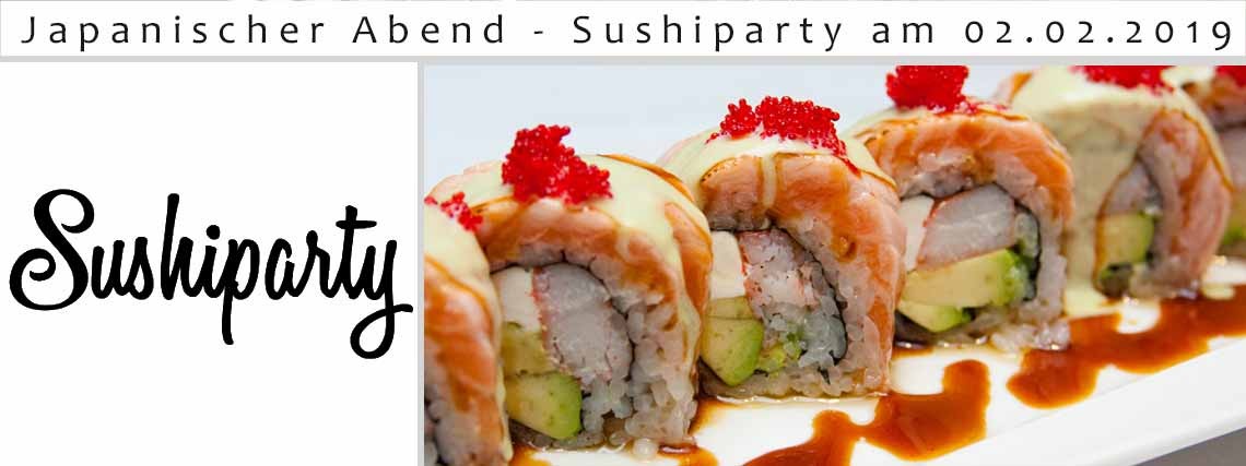 Japanischer Abend - Sushiparty 