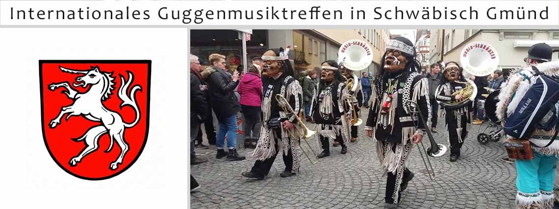 Internationales Guggenmusiktreffen in Schwäbisch Gmünd