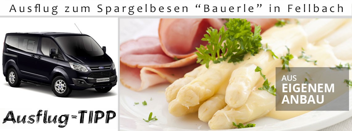 Ausflug zum Spargelbesen “Bauerle” in Fellbach